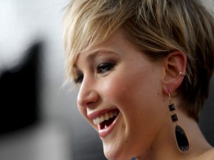 La guapa actriz Jennifer Lawrence