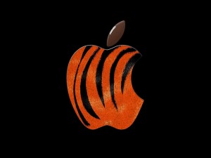 Postal: Apple tigre