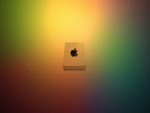 Apple con colores y brillos