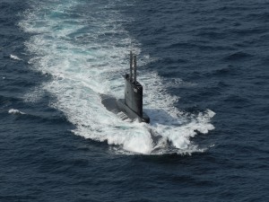 Submarino de la marina de Grecia