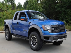 Ford F-150 azul