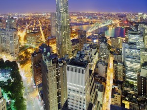 Vista panorámica de la ciudad de Nueva York