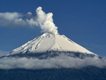 El volcán Popocatépetl (México)