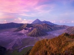 Vista del Parque Nacional de Bromo Tengger Semeru (Java, Indonesia)