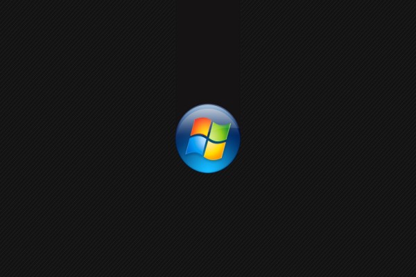 Logo de Windows en fondo oscuro