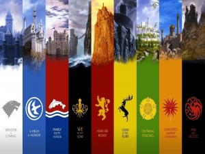 Emblemas de "Juego de Tronos"
