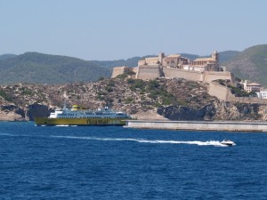Postal: Barco de Iscomar (Puerto de Ibiza)
