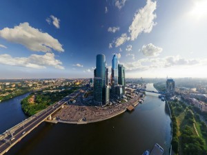 Vista de la ciudad de Moscú