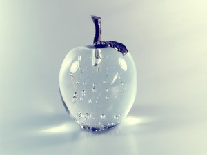 Manzana de cristal