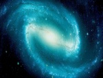 Galaxia con forma espiral