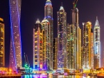 La noche en Dubai