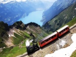 El ferrocarril para turistas de Brienz-Rothorn (Suiza)