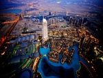 Vista aérea de Dubai, en los Emiratos Árabes