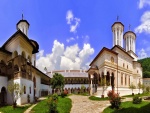 Monasterio Horezu, en Wallachia (Rumania)