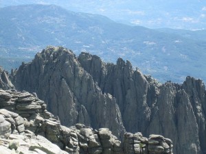 Postal: Montañas de: Los Galayos, en la Sierra de Gredos (España)