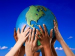 Las manos del futuro "Día Internacional de la Tierra"