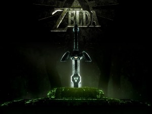 Postal: Espada "The Legend of Zelda"