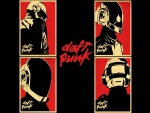 Cuatro imágenes de Daft Punk