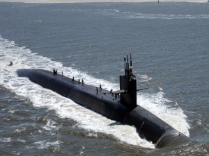 Postal: Submarino negro