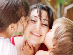 Besos a mamá, en el Día de la Madre