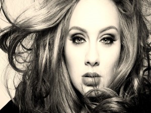 Postal: La cantante Adele