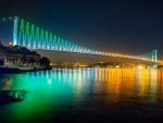Las luces del Puente del Bósforo