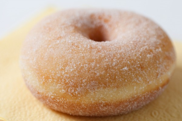 Donut cubierto de azúcar