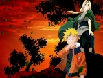 Naruto y Tsunade