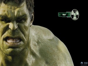 Postal: Hulk en "The Avengers "