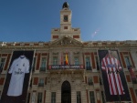 Puerta del Sol "Madrid Comunidad Champions" Real Madrid vs Atlético de Madrid