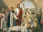 Jesús resucitando al hijo de la viuda de Naín