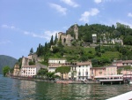 Lago de Lugano y la comuna de Morcote, Suiza