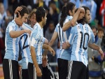 Jugadores de la Selección Argentina