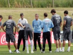 Charla entre jugadores y técnicos de la Selección Uruguaya