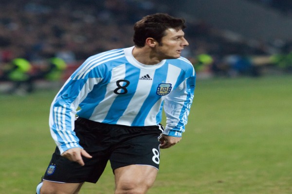Javier Zanetti, jugador de la Selección Argentina
