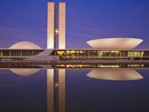 Postal: Congreso Nacional de Brasil