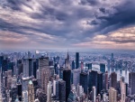 Vista parcial de la ciudad de Nueva York
