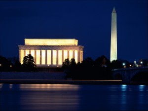 Postal: Noche en Washington
