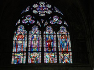 Vidrieras en la Iglesia de Saint-Jacques