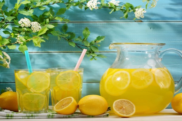 Limonada fresca para el verano