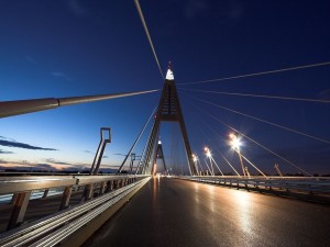Postal: Puente Megyer (Budapest, Hungría)