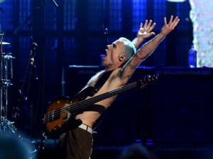 Postal: El bajista "Flea" de la banda Red Hot Chili Peppers