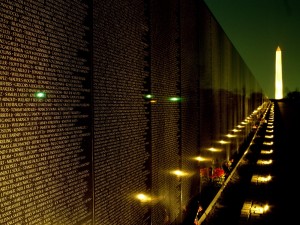 Postal: Memorial a los Veteranos del Vietnam