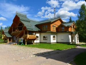 Postal: Elegante casa en Rusia