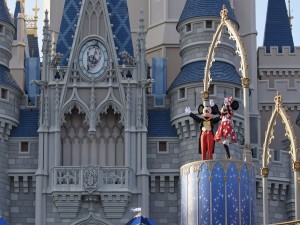 Mickey y Minnie Mouse en Disney World (Orlando, Florida)