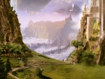 Camino hacia un reino de fantasía