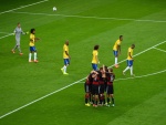 Fin del partido de semifinales Alemania (7) Brasil (1) "Mundial 2014"