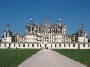 Postal: Castillo de Chambord (Francia)