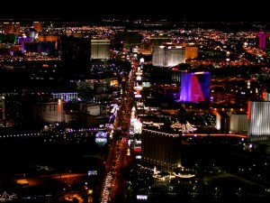 Postal: Una fantástica imagen de Las Vegas
