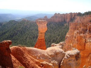 Formaciones rocosas en el Cañón Bryce (Utah)
